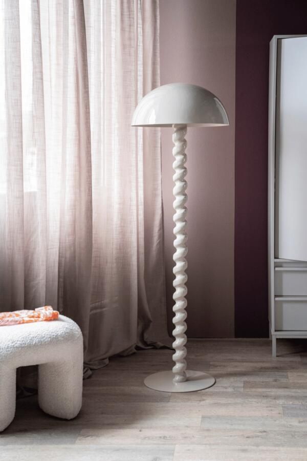 By-Boo | Vloerlamp Luox Beige | Woonaccessoires | Vloerlamp - Foto 2