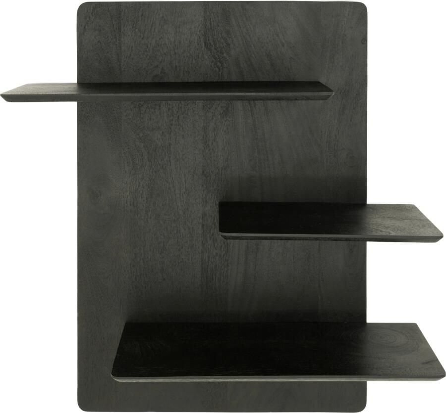 By-Boo | Wandplank Seco Black | Woonaccessoires | Wanddecoratie