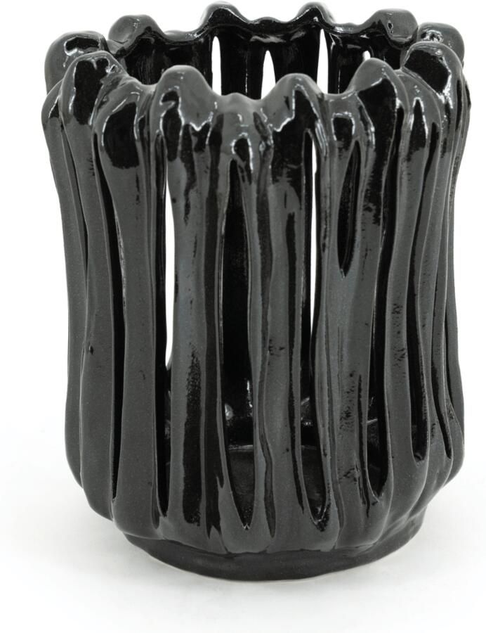 By-Boo Kaarshouder Alba 28cm hoog Zwart