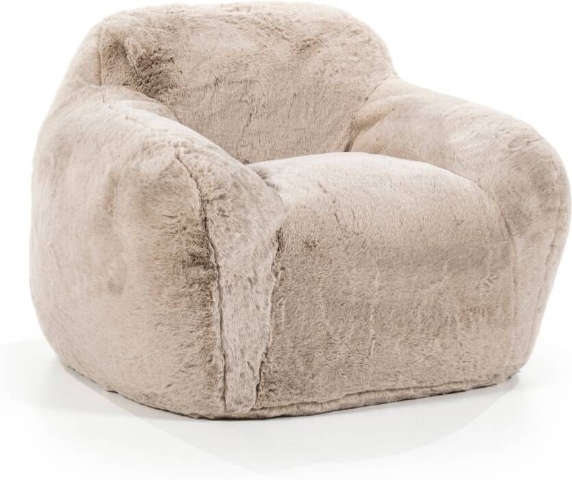 By-Boo Fauteuil Hug Fluffy Taupe