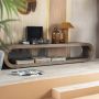 By-Boo TV-meubel Elora Mangohout 200cm Bruin - Thumbnail 2