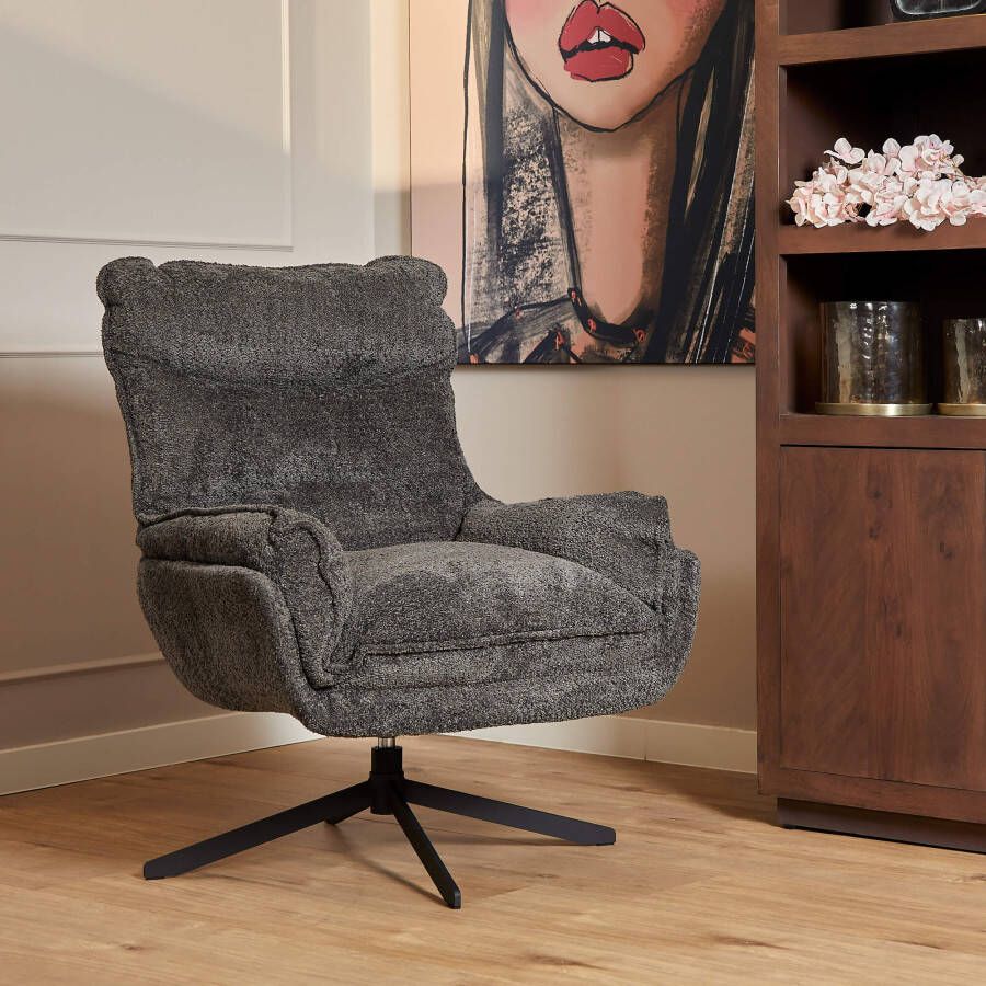 Starfurn Fauteuil Vera | Dark Grey-STF-9962