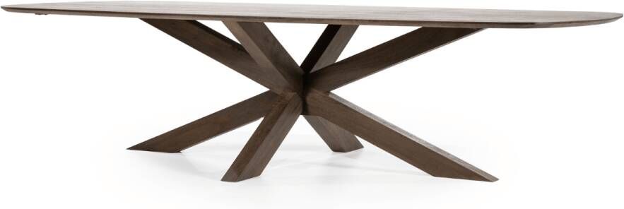 Eleonora Eettafel Nikki 280x100 bruin