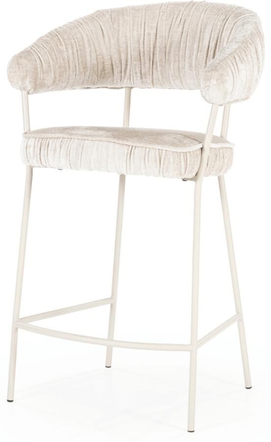 Eleonora Barstoel Lizzy Beige (zithoogte 67cm)