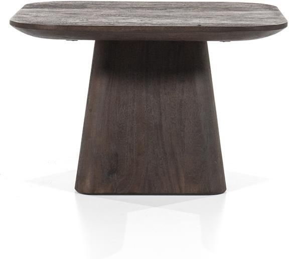 Eleonora | Bijzettafel Aron Vierkant 60x60 bruin | Woonkamertafels | Bijzettafel - Foto 3