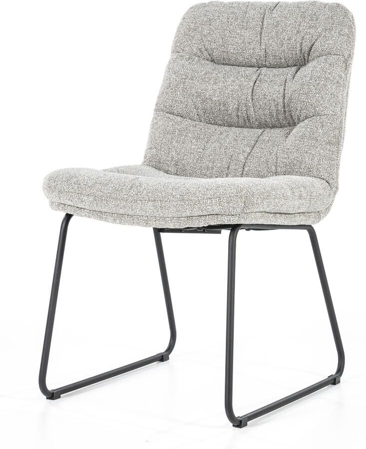 Eleonora Eetkamerstoel 'Danica' kleur Lichtgrijs Baquer