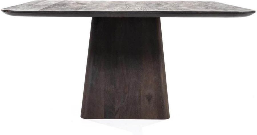 Eleonora Eettafel Aron vierkant 150 bruin