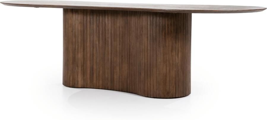 Eleonora Organische Eettafel Jordy Mangohout 250 x 110cm Bruin - Foto 2