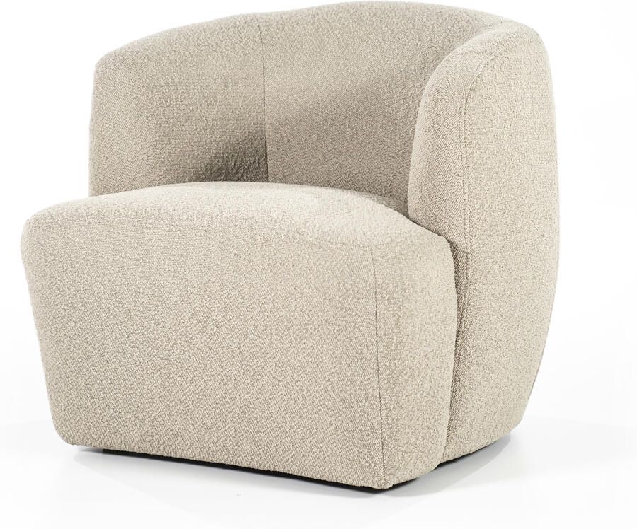 Eleonora | Fauteuil Charlotte taupe Copenhagen | Zitmeubels woonkamer | Fauteuil - Foto 4