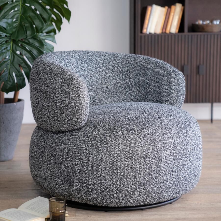Eleonora Fauteuil Maeve zwart Maywood