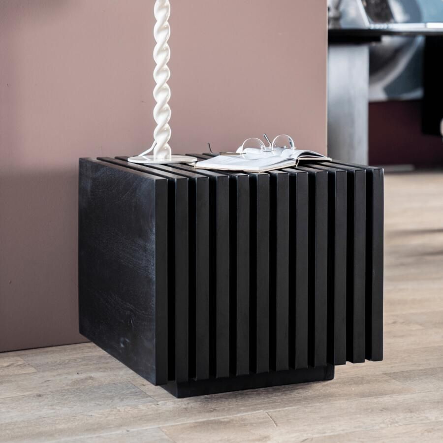 Eleonora Mangohouten bijzettafel Tom zwart