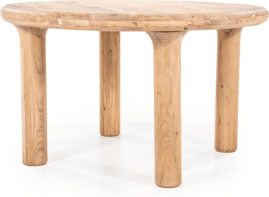 Eleonora Ronde Eettafel Bram Acaciahout 130cm Naturel