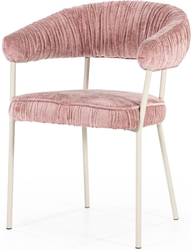 Eleonora Eetkamerstoel Lizzy Roze
