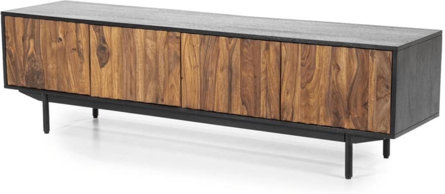 Eleonora TV-meubel Alexander Sheesham hout 167cm Bruin