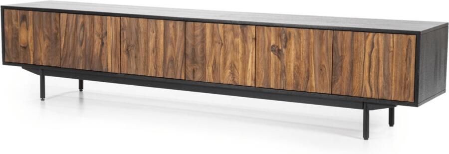 Eleonora TV-meubel Alexander Sheesham hout 220cm Bruin