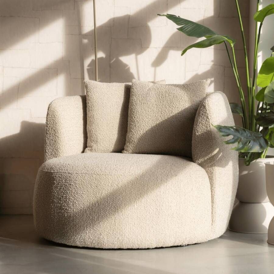 Eleonora Fauteuil Louis met kussen zand Spark