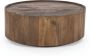 Eleonora Salontafel Zayn Mangohout 80cm Bruin Rond - Thumbnail 2