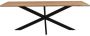 Livingfurn Eetkamertafel Oslo Acasia Hout 220 cm Bruin - Thumbnail 2