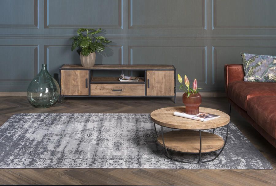 Livingfurn | Tv-dressoir Sturdy 160 cm | Woonkamer meubels | Tv-dressoirTv-meubel