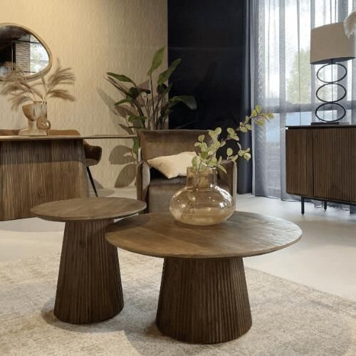 Livingfurn | Salontafel Salvator 80cm | Woonkamertafels | Salontafel - Foto 4