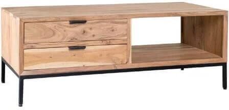 Livingfurn | Salontafel Oslo Acasia 120 cm | Woonkamertafels | Salontafel
