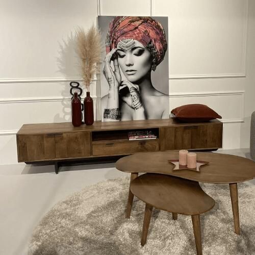 Livingfurn | Tv-meubel Valdez 220 cm | Woonkamer meubels | Tv-dressoirTv-meubel
