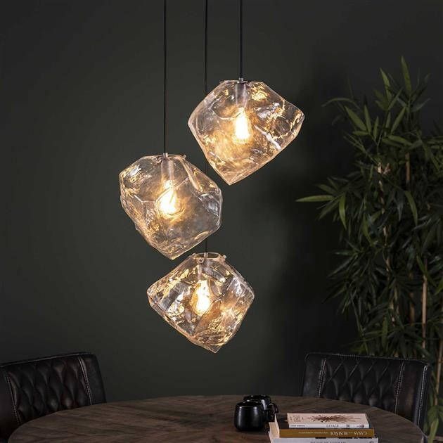 Max Wonen Glazen Hanglamp | Little Rock | 3L