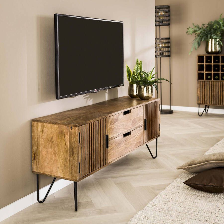 Max Wonen Mangohouten tv meubel Tweak | 135 cm