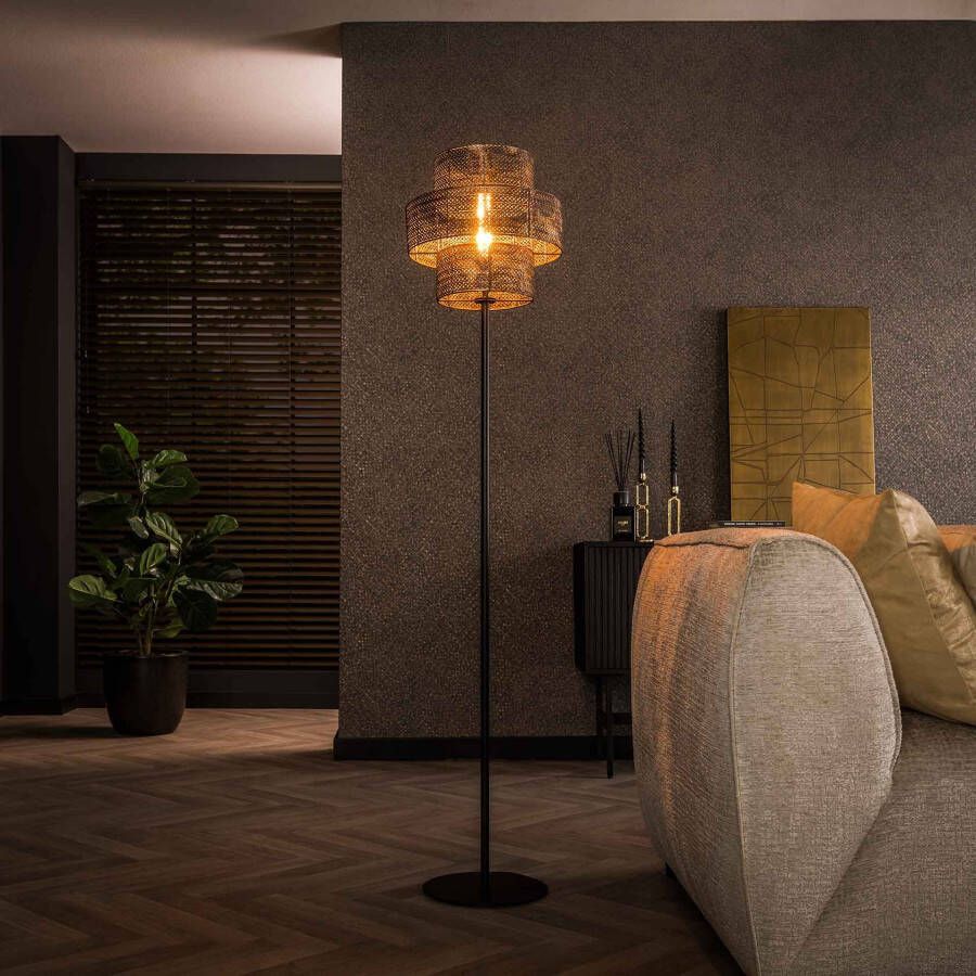 Max Wonen Vloerlamp Lantern | Burned finish | 1L