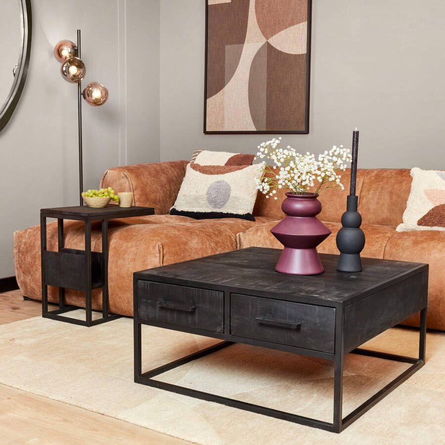 Starfurn Salontafel Denver Black | 80 cm