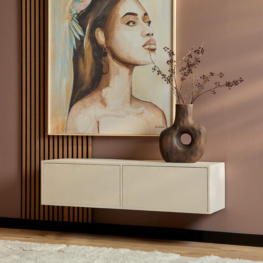 Starfurn Zwevend tv meubel Vision Sand | 120 cm-STF-2812