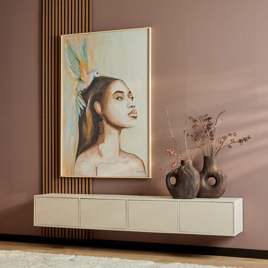Starfurn Zwevend tv meubel Vision Sand | 200 cm|STF-2814