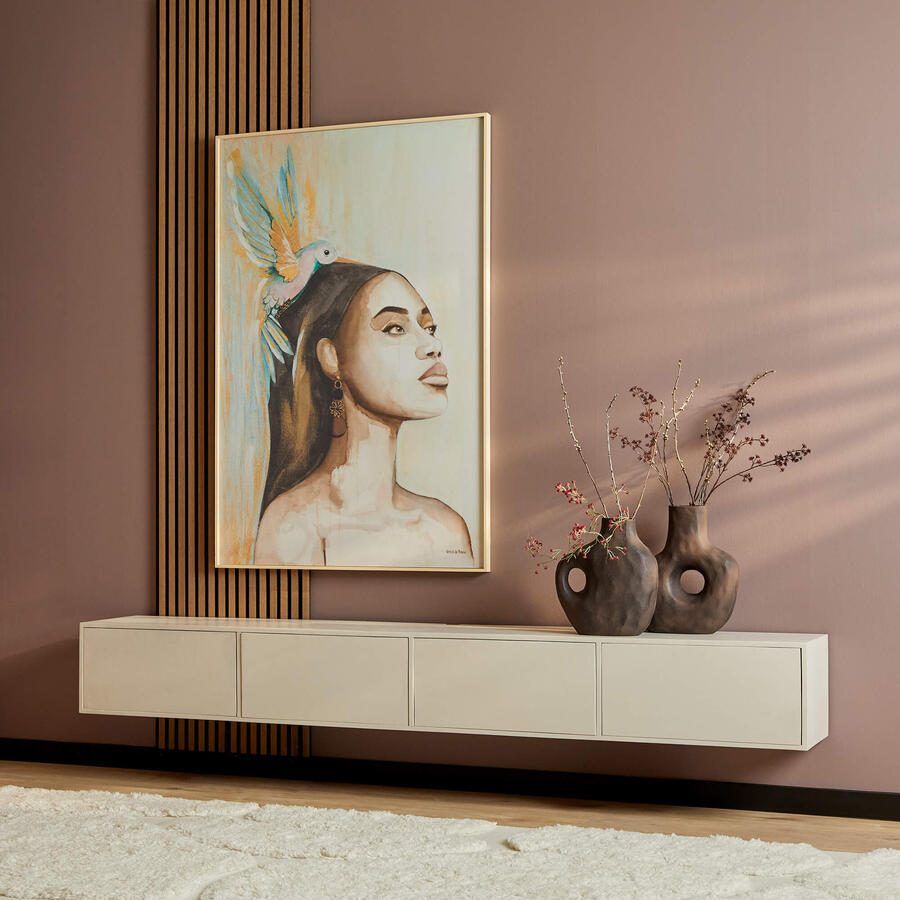 Starfurn Zwevend tv meubel Vision Sand | 240 cm-STF-2815