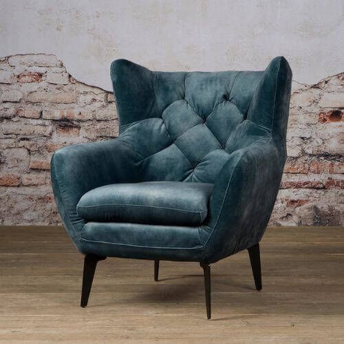 Tower Living Fauteuil Bomba | Bliss Blauw
