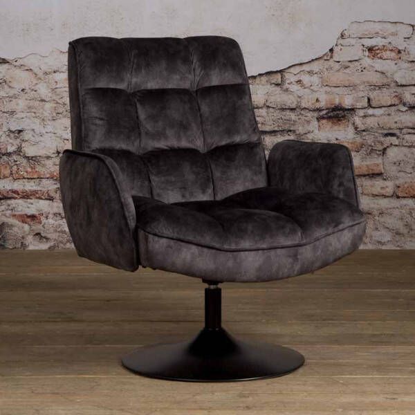 Tower Living Fauteuil Tropea | Donkergrijs