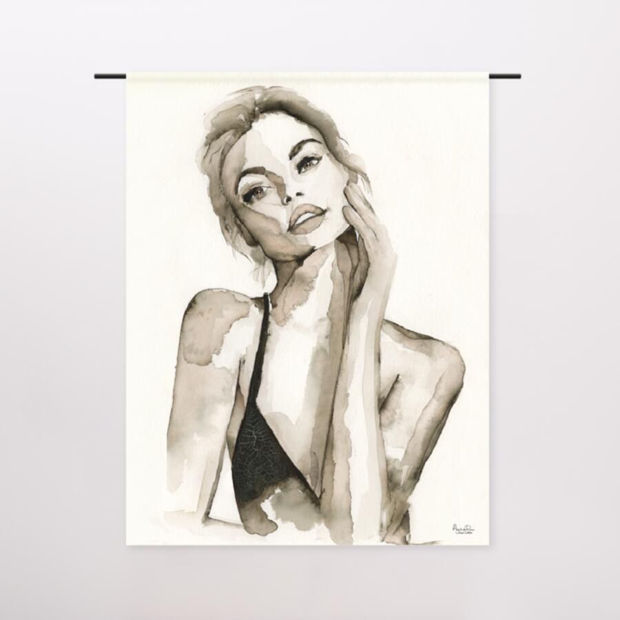 Urban Cotton Wandkleed A Womans Face Small 80 x 110cm