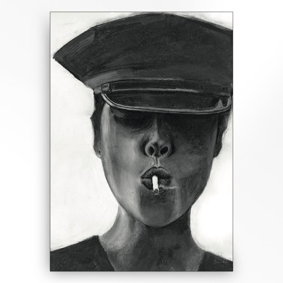 Urban Cotton Wandkleed Smokes Small 80 x 110cm