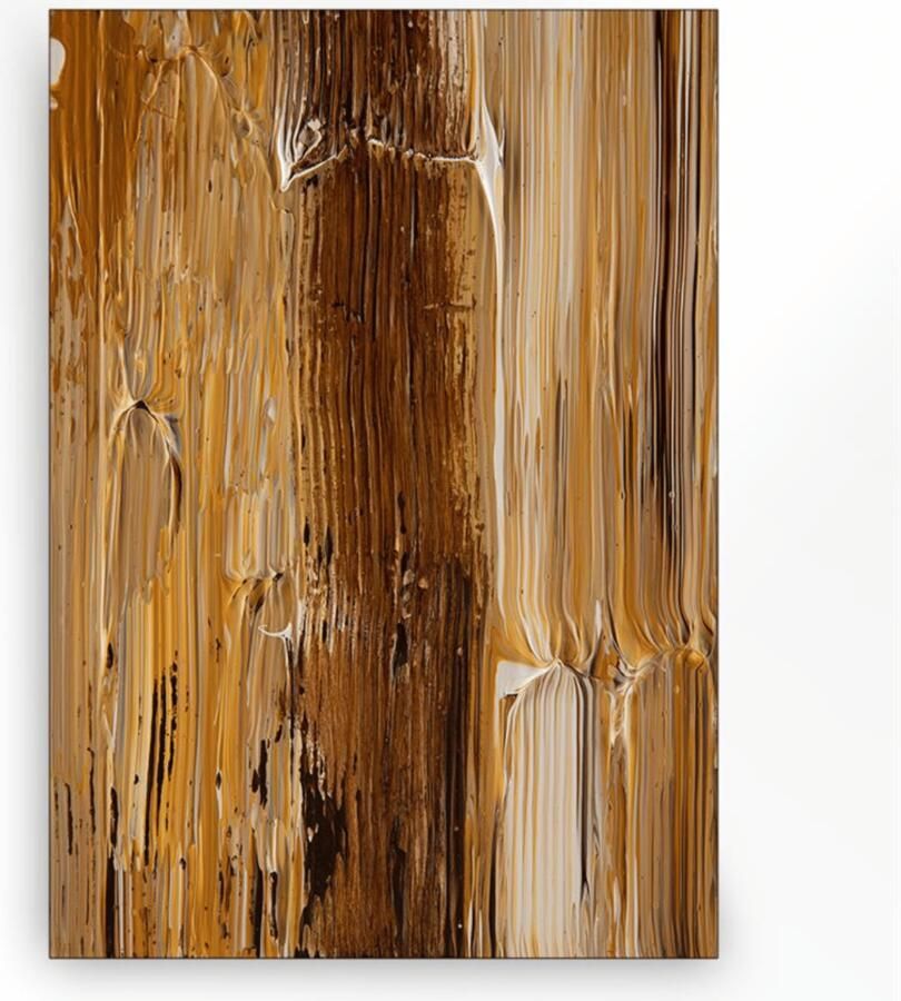 Urban Cotton Wandkleed Fluid in zwart frame