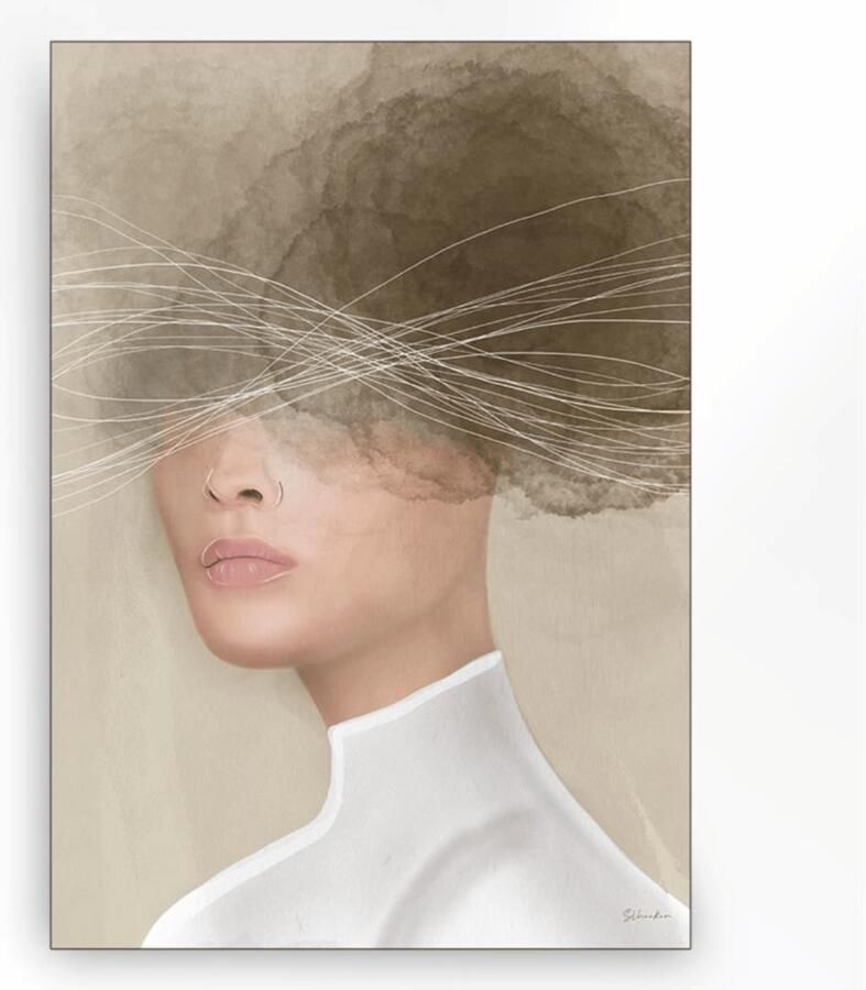 Urban Cotton Artprint Waiting 50 x 70cm (excl. lijst)