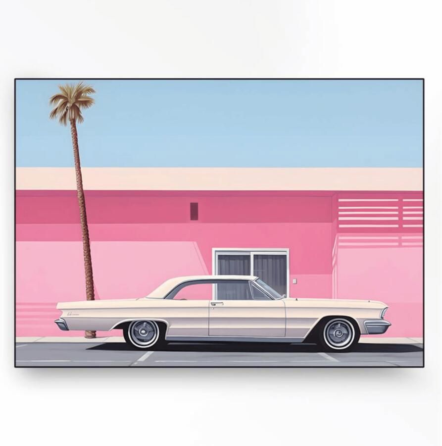 Urban Cotton Wandkleed Hammer in zwart frame