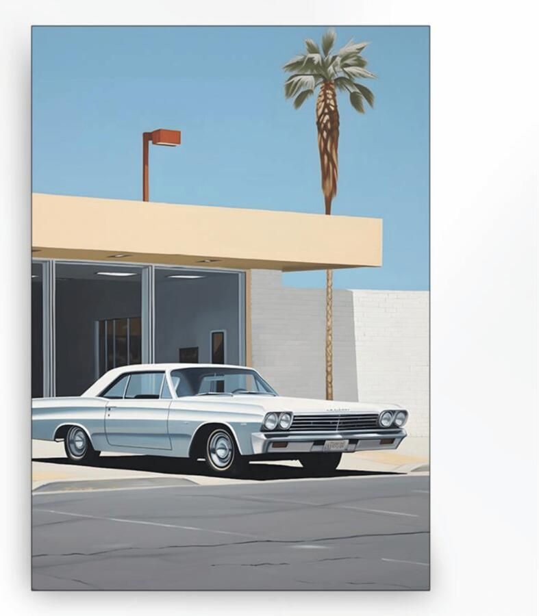 Urban Cotton Wandkleed Vice in zwart frame