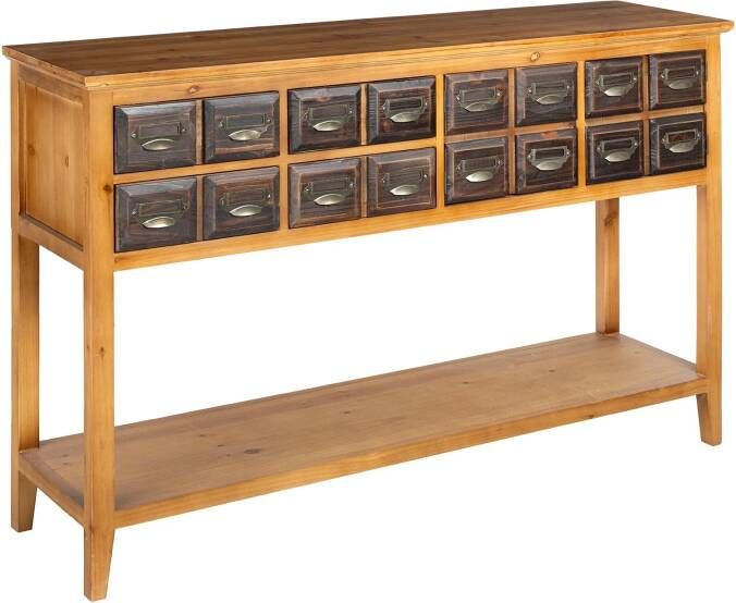 Invicta Interior Console HERITAGE 125cm grenenhout nature 44480