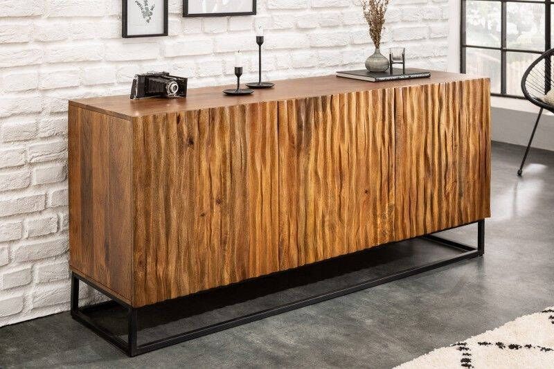 Invicta Interior Massief dressoir AMAZONAS 160 cm mangohout naturel frontdesign 40050