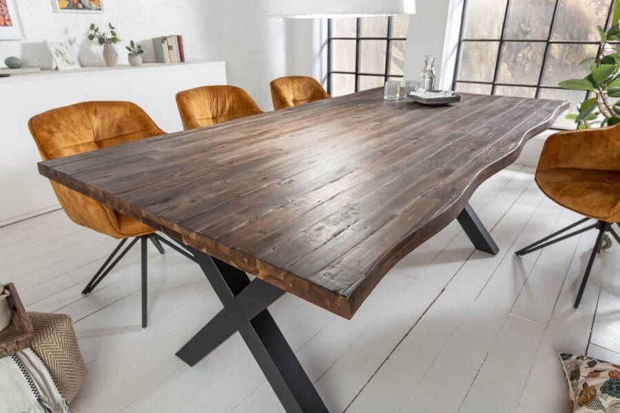 Invicta Interior Eettafel Genesis Vintage 160cm Acacia bruin 40501