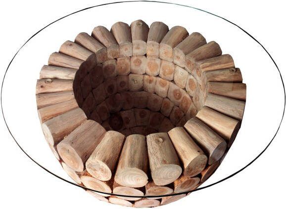 Invicta Interior Glasplaat Ø 70cm rond voor salontafels 10mm gehard glas 37442-2