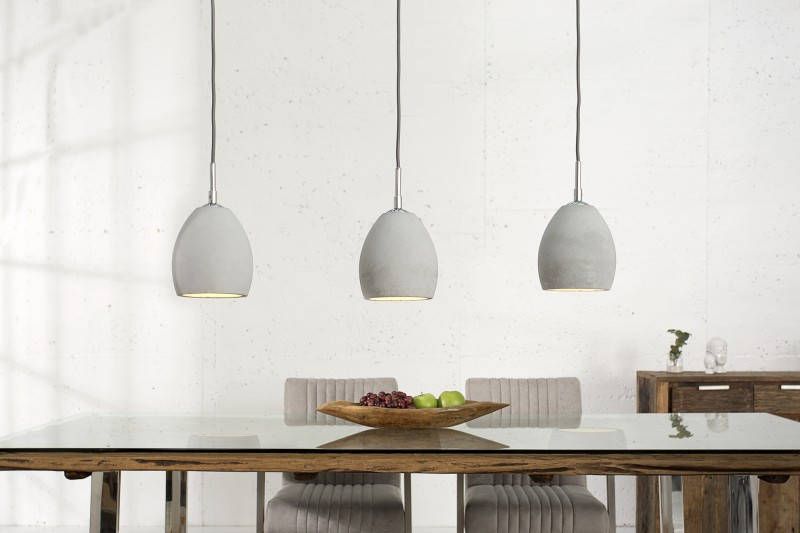 Invicta Interior Design betonnen hanglamp CEMENT-COLLECTION III Industrieel Design 36242