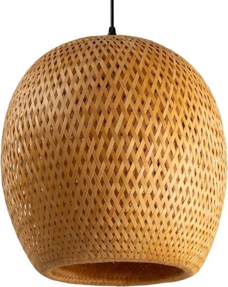 Invicta Interior Hanglamp ORGANIC LIVING 35cm narural bamboo 40578