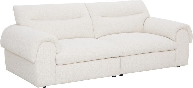 Invicta Interior Bank SIXTH SENSE 245cm 4-zits bouclé beige 48574