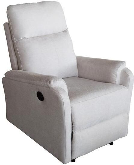 Invicta Interior Cinema fauteuil HOLLYWOOD elektrisch verstelbaar gestructureerde stof beige
