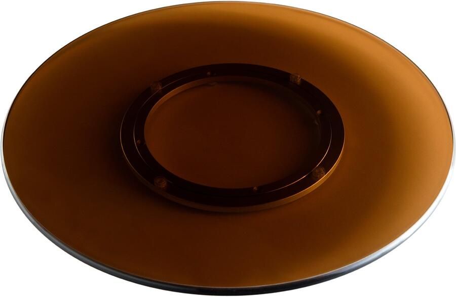 Invicta Interior Draaiplateau SERVANT 60cm 360° gehard glas amber